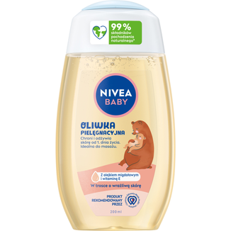 Nivea Baby, oliwka pielęgnacyjna, od 1 dnia życia, 200 ml - zdjęcie produktu