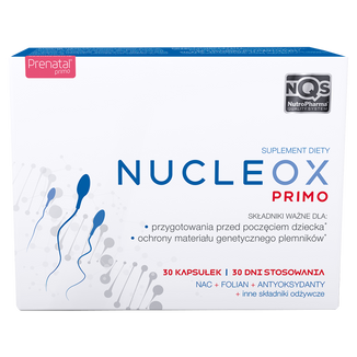Nucleox Primo, 30 kapsułek - zdjęcie produktu