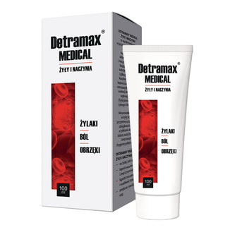 Detramax Medical Żyły i Naczynia, żel, 100 ml - zdjęcie produktu