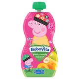 BoboVita Świnka Peppa Mus w tubce, gruszka z morelą i bananem, po 6 miesiącu, 100 g - miniaturka zdjęcia produktu