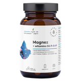 Aura Herbals Magnez + Witamina B6 (P-5-P), 60 kapsułek - miniaturka zdjęcia produktu