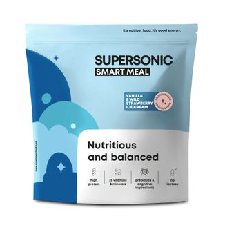 Supersonic Pełnowartościowy Posiłek Smart Meal, smak lody waniliowe z dziką truskawką, 1,3 kg - zdjęcie produktu