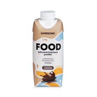 Supersonic Food Ready-to-Drink, smak czekoladowy, 330 ml - zdjęcie produktu