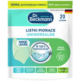 Dr. Beckmann Magic Leaves, listki piorące, uniwersalne, 20 sztuk - miniaturka zdjęcia produktu