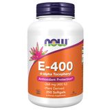 Now Foods E-400, witamina E, 250 kapsułek żelowych - miniaturka zdjęcia produktu