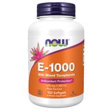 Now Foods E-1000, witamina E z mieszanką tokoferoli, 100 kapsułek żelowych - miniaturka zdjęcia produktu