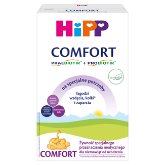 HiPP Comfort, na wzdęcia, kolki i zaparcia, od urodzenia, 300 g - zdjęcie produktu