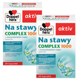 Zestaw Doppelherz aktiv Na Stawy Complex 1000, 2 x 60 kapsułek - miniaturka zdjęcia produktu