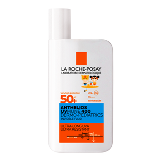 La Roche-Posay Anthelios UVMune 400 Dermo-Pediatrics, fluid ochronny do twarzy dla dzieci, SPF 50+, 50 ml - zdjęcie produktu