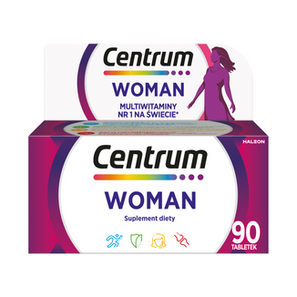 Centrum Woman, 90 tabletek USZKODZONE OPAKOWANIE - zdjęcie produktu