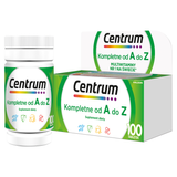 Centrum Kompletne od A do Z, 100 tabletek USZKODZONE OPAKOWANIE - miniaturka zdjęcia produktu