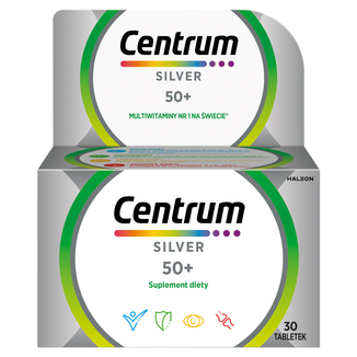 Centrum Silver 50+, 30 tabletek - zdjęcie produktu