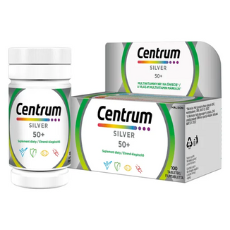 Centrum Silver 50+, 100 tabletek - zdjęcie produktu