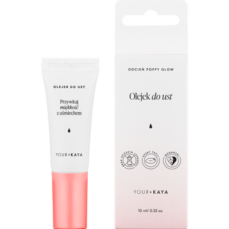 Your KAYA, olejek do ust, Poppy Glow, 10 ml Your KAYA, olejek do ust, Poppy Glow, 10 ml - zdjęcie produktu
