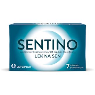 Sentino 12,5 mg, 7 tabletek powlekanych KRÓTKA DATA - zdjęcie produktu