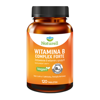 Naturell Witamina B Complex Forte, 120 tabletek - zdjęcie produktu