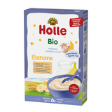 Holle Kaszka mleczno-bananowa Bio, pełnoziarnista, po 6 miesiącu, 250 g - miniaturka zdjęcia produktu