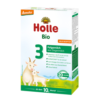 Holle Bio 3, mleko na bazie mleka koziego, od 10 miesiąca, 400 g - zdjęcie produktu