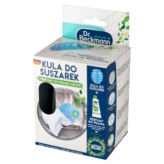 Dr. Beckmann, kula do suszarek + perfumy do prania, Wiosna, 50 ml gratis USZKODZONE OPAKOWANIE - zdjęcie produktu