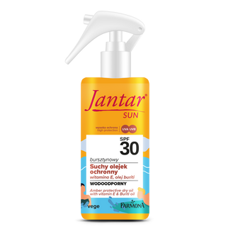 Farmona Jantar Sun, bursztynowy suchy olejek ochronny, wodoodporny, SPF 30, 150 ml - zdjęcie produktu