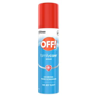 OFF! Family Care, aerozol przeciw komarom, DEET 15%, 100 ml - zdjęcie produktu