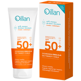 Oillan Sun, ochronna emulsja do twarzy i ciała, SPF 50, 100 ml - miniaturka zdjęcia produktu
