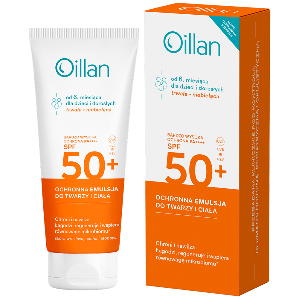 Oillan Oillan Sun, schützend Emulsion für Gesicht und Körper, SPF 50, 100 ml — Inhaltsstoffe und Bewertung