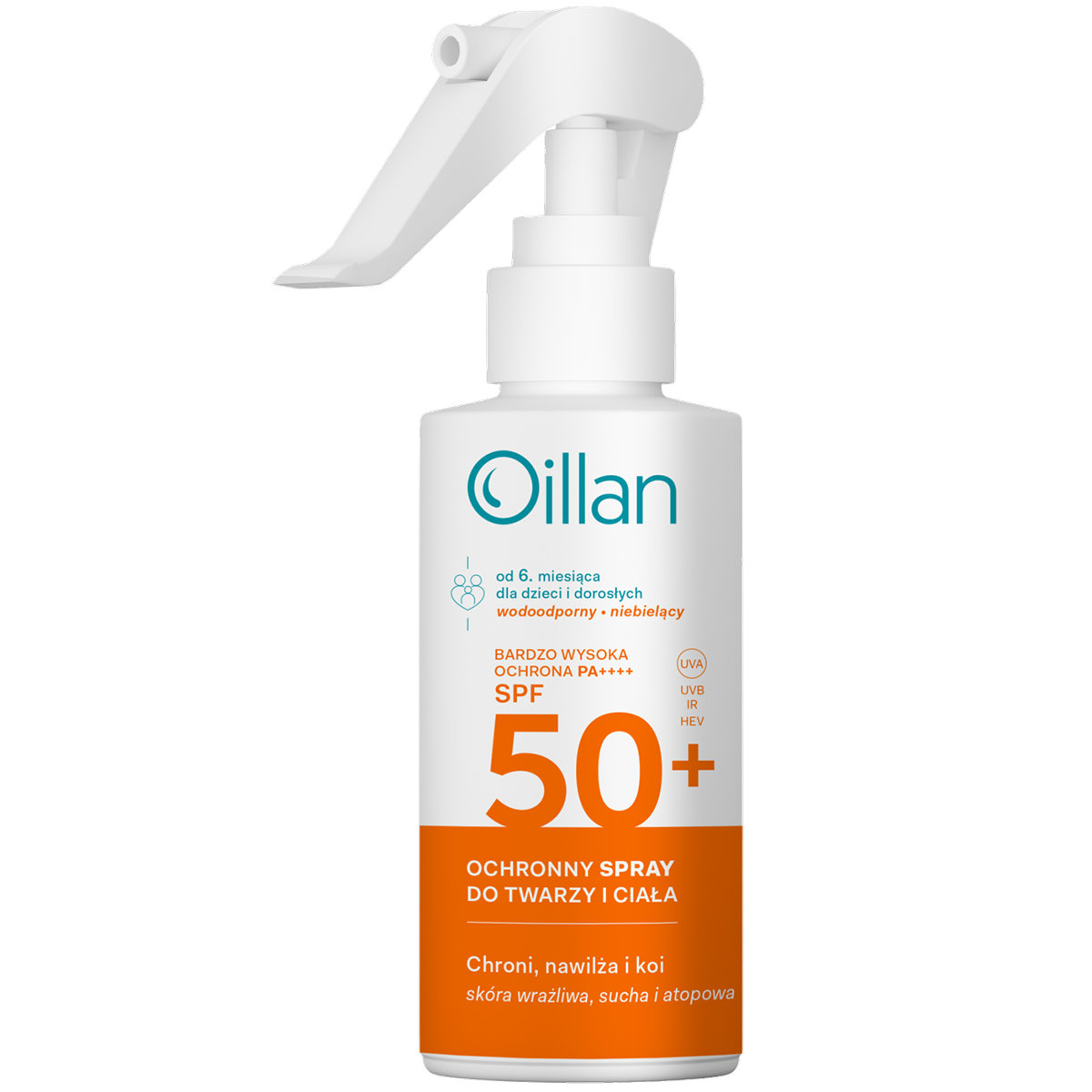 Oillan Oillan Sun, schützend Gesichtsspray und Körper, SPF 50, 125 ml — Inhaltsstoffe und Bewertung