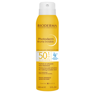 Bioderma Photoderm Brume Invisible, bezbarwna mgiełka do ciała i twarzy, SPF 50+, 150 ml USZKODZONE OPAKOWANIE - zdjęcie produktu