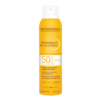 Bioderma Photoderm Brume Invisible, bezbarwna mgiełka do ciała i twarzy, SPF 50+, 150 ml - zdjęcie produktu