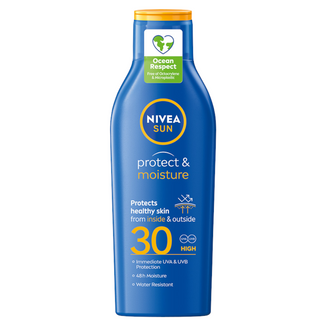 Nivea Sun Protect & Moisture, nawilżający balsam do opalania, SPF 30, 200 ml - zdjęcie produktu