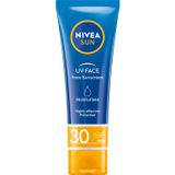 Nivea Sun UV Face, nawilżający krem przeciwsłoneczny do twarzy, SPF 30, 50 ml - miniaturka zdjęcia produktu