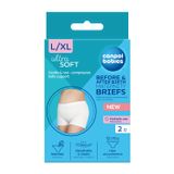 Canpol Babies, majtki dla kobiet w ciąży i po porodzie, rozmiar L/XL, 2 sztuki USZKODZONE OPAKOWANIE Canpol Babies, majtki dla kobiet w ciąży i po porodzie, rozmiar L/XL, 2 sztuki USZKODZONE OPAKOWANIE - miniaturka zdjęcia produktu