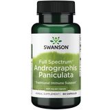 Swanson Full Spectrum Andrographis Paniculata 400 mg, brodziuszka wiechowata, 60 kapsułek - miniaturka zdjęcia produktu