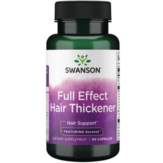 Swanson Full Effect Hair Thickener, 60 kapsułek - zdjęcie produktu