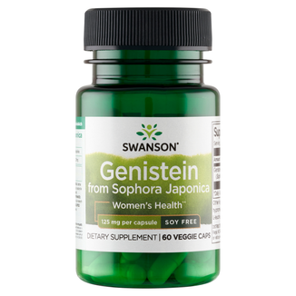 Swanson Genistein from Sophora Japonica 125 mg, 60 kapsułek wegetariańskich - zdjęcie produktu