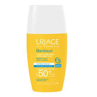 Uriage Bariesun, ultralekki fluid do twarzy, SPF 50+, 30 ml - zdjęcie produktu