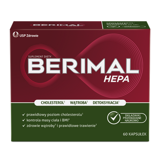Berimal Hepa, 60 kapsułek KRÓTKA DATA - zdjęcie produktu