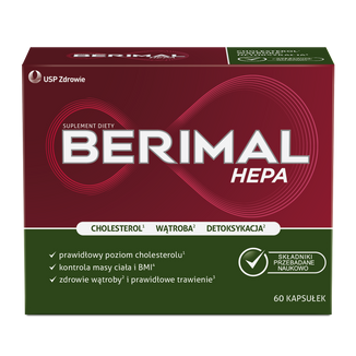 Berimal Hepa, 60 kapsułek - zdjęcie produktu