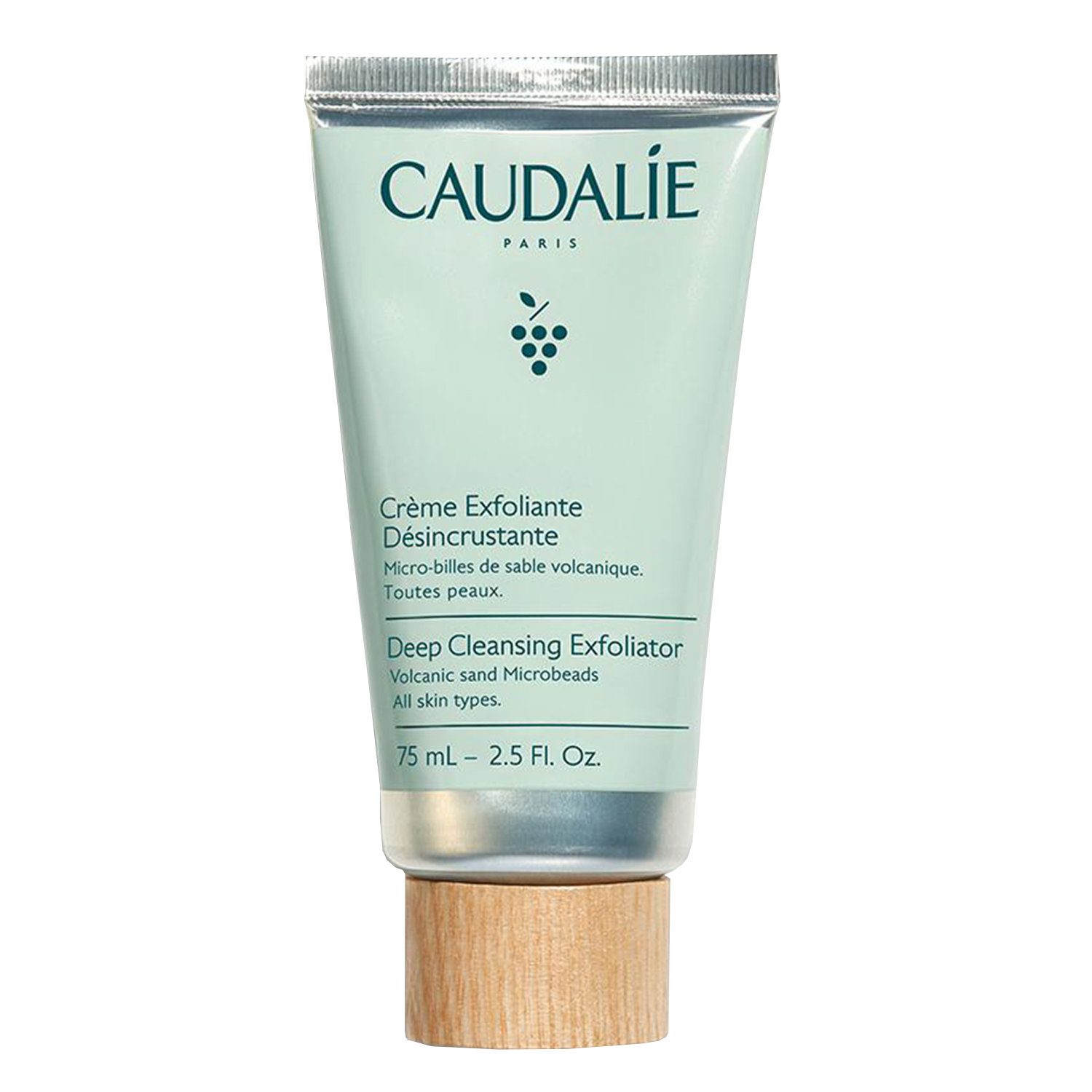 Nieznana Caudalie, krem złuszczający, głęboko oczyszczający do twarzy, 75 ml