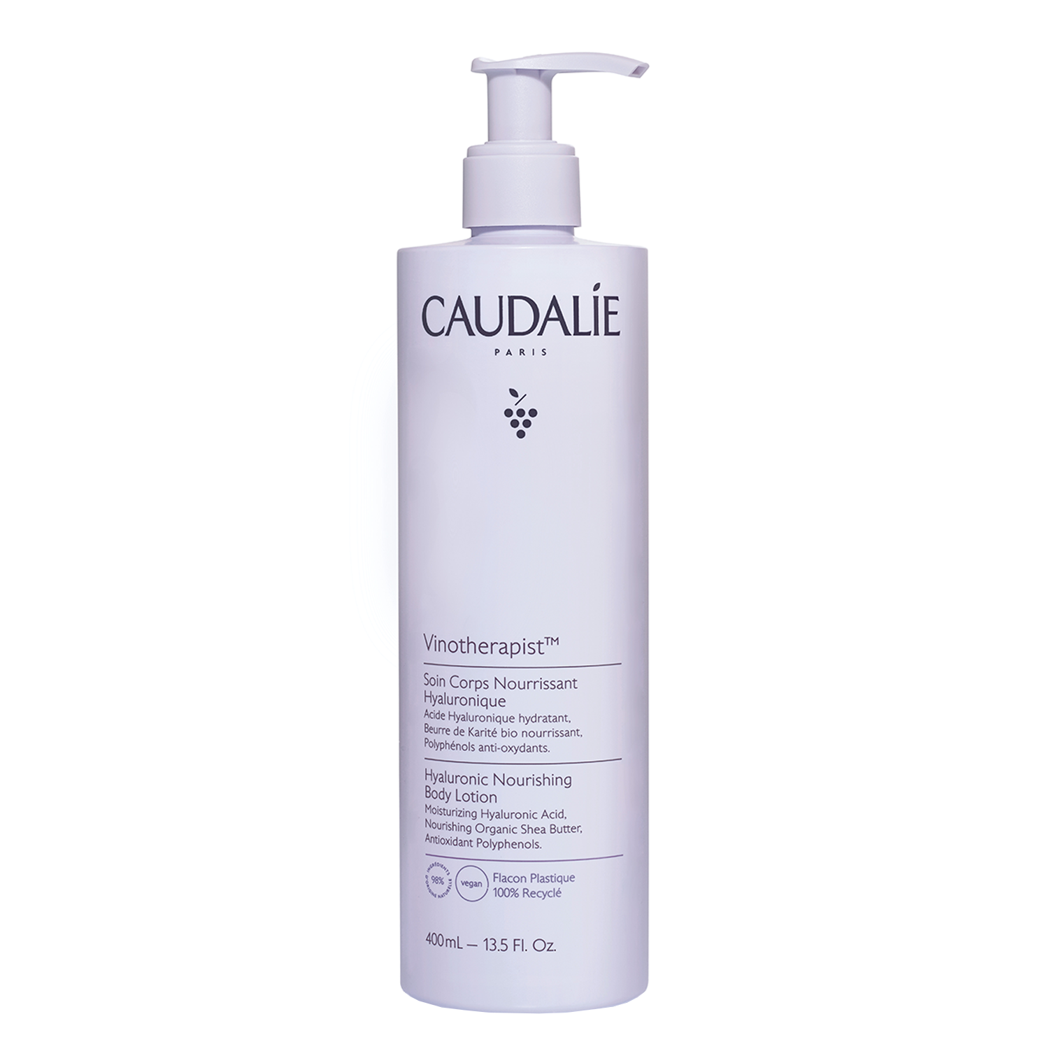 Nieznana Caudalie Vinotherapist, balsam do ciała z kwasem hialuronowym, 400 ml