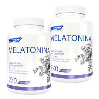 Zestaw SFD Melatonina, 2 x 270 tabletek - zdjęcie produktu