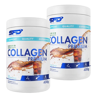 Zestaw SFD Collagen Premium, smak coli, 2 x 400 g - zdjęcie produktu