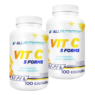 Zestaw Allnutrition Vit C 5 Forms, 2 x 100 kapsułek - zdjęcie produktu