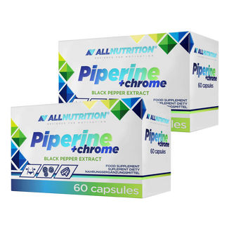 Zestaw Allnutrition Piperine + Chrome, 2 x 60 kapsułek - zdjęcie produktu