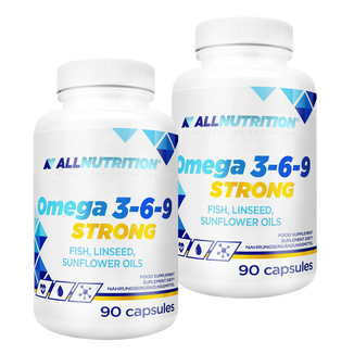 Zestaw Allnutrition Omega 3-6-9 Strong, 2 x 90 kapsułek - zdjęcie produktu