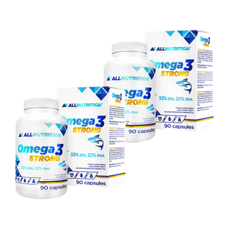 Zestaw Allnutrition Omega 3 Strong, 2 x 90 kapsułek - zdjęcie produktu