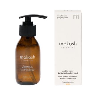 Mokosh, prebiotyczny żel do higieny intymnej, nagietek z owsem, 90 ml Mokosh, prebiotyczny żel do higieny intymnej, nagietek z owsem, 90 ml - zdjęcie produktu