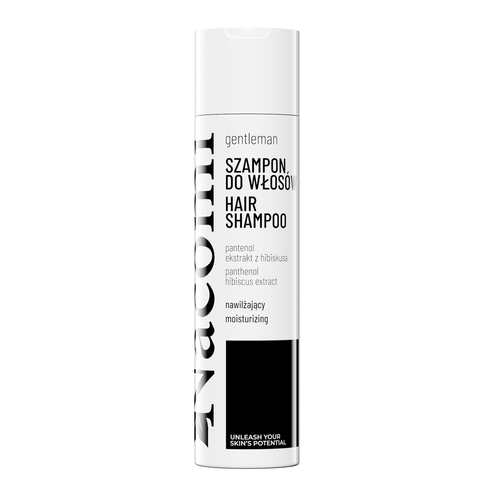 Nieznana Nacomi Gentelman, feuchtigkeitsspendend Shampoo, 250 ml — Inhaltsstoffe und Bewertung