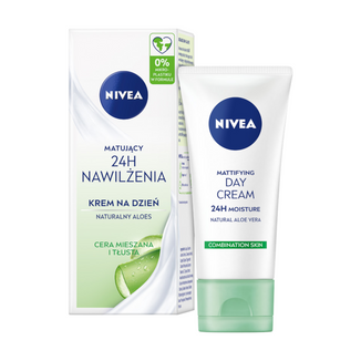 Nivea 24h Nawilżenia, matujący krem na dzień, skóra tłusta i mieszana, 50 ml - zdjęcie produktu